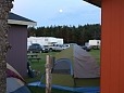 Full moon over the campground